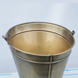 Gold Champagne Bucket for Hotels and Restaurants - abutex food equipment
